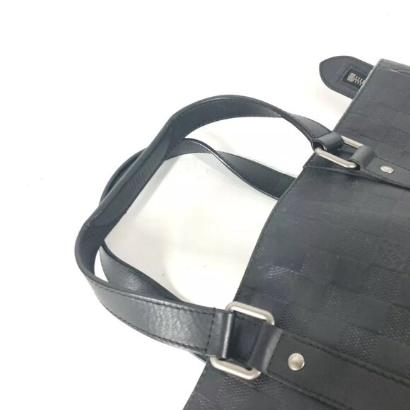 LOUIS VUITTON N41269 Damier Infini Tadao PM 2WAY Shoulder Bag Crossbody Tote Bag - Picture 6 of 13